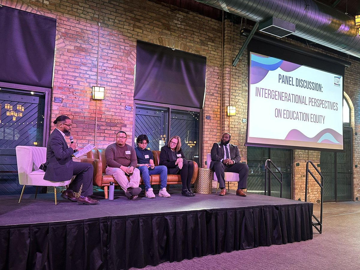 JenBlatz's tweet photo. In the Twin Cities celebrating ten years of @gennextmsp We started with a data walk and now hearing from students. This community knows transforming systems to get to better and more equitable outcomes is long term work. Excited for the impact you’ll have over the next decade! https://t.co/iExSIVv1kv