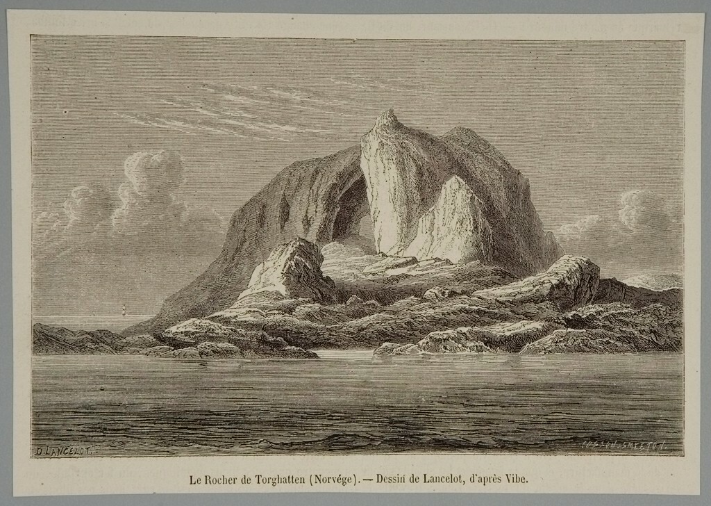 ham_prints's tweet photo. Cosson, The Rock of Torghatten, 19th century #cosson https://t.co/s9vDBLOLZb https://t.co/yDJ8ejloRp
