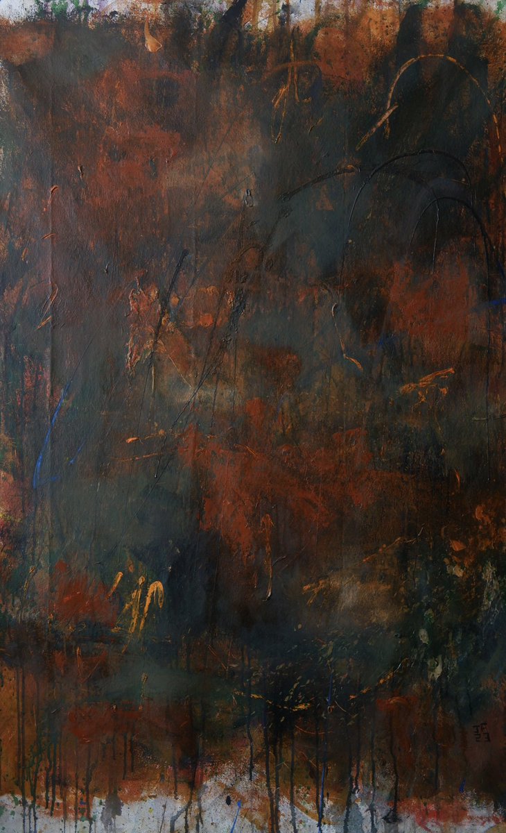 Fonda_JF's tweet photo. ‘Subdued Energy’
Acrylic and oil on canvas roll, 1m x 2m
JF23

#abstractartist #abstractartwork #expressiveart #oilpainting #acrylicandoil #acrylicpainting #abstractpainting https://t.co/uvXwxefo9H