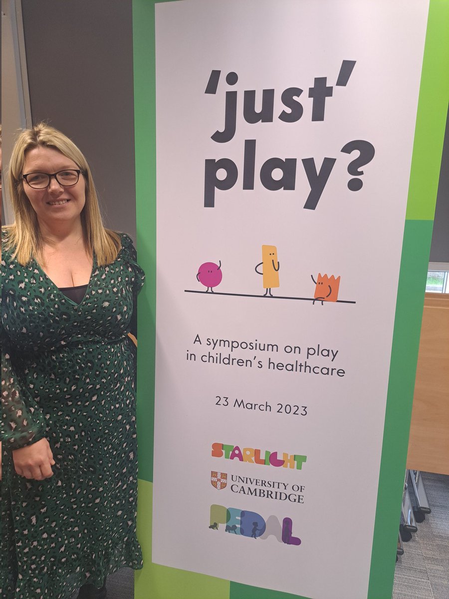 Loved sharing why play in hospital was so important for Sophie and why change is needed. Sophies words were "you wouldn't run a ward without nurses, I don't think you should run a word without play specialist." Children's voices should be heard and action taken.