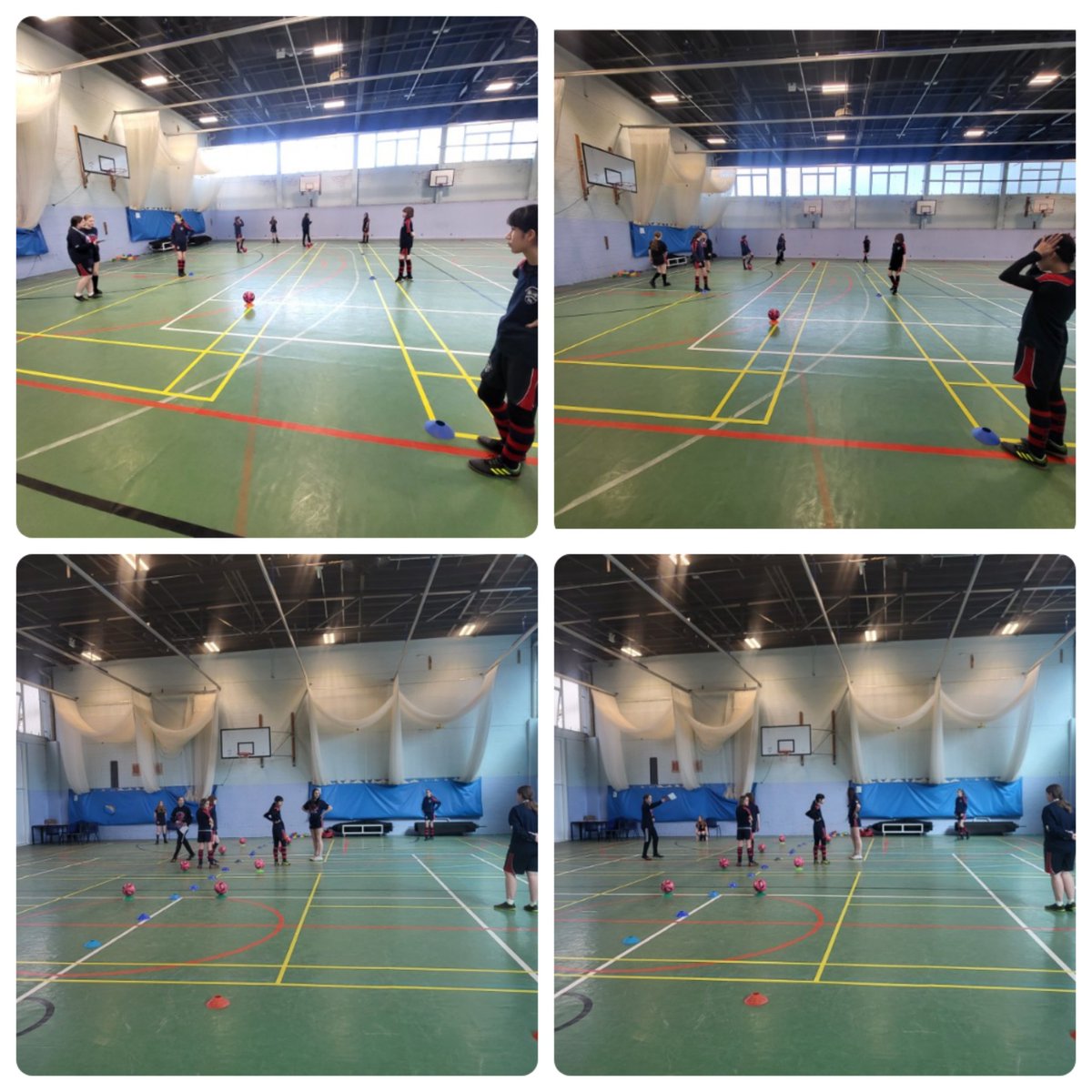 Snaps from today's #gameongolead @BarclaysFooty for our Y9/10 Football Activator Leaders training. Our next generation of role models for our Bwater Girls ⚽️ @BHSAgency @bridgewaterhs @TCATchallenge