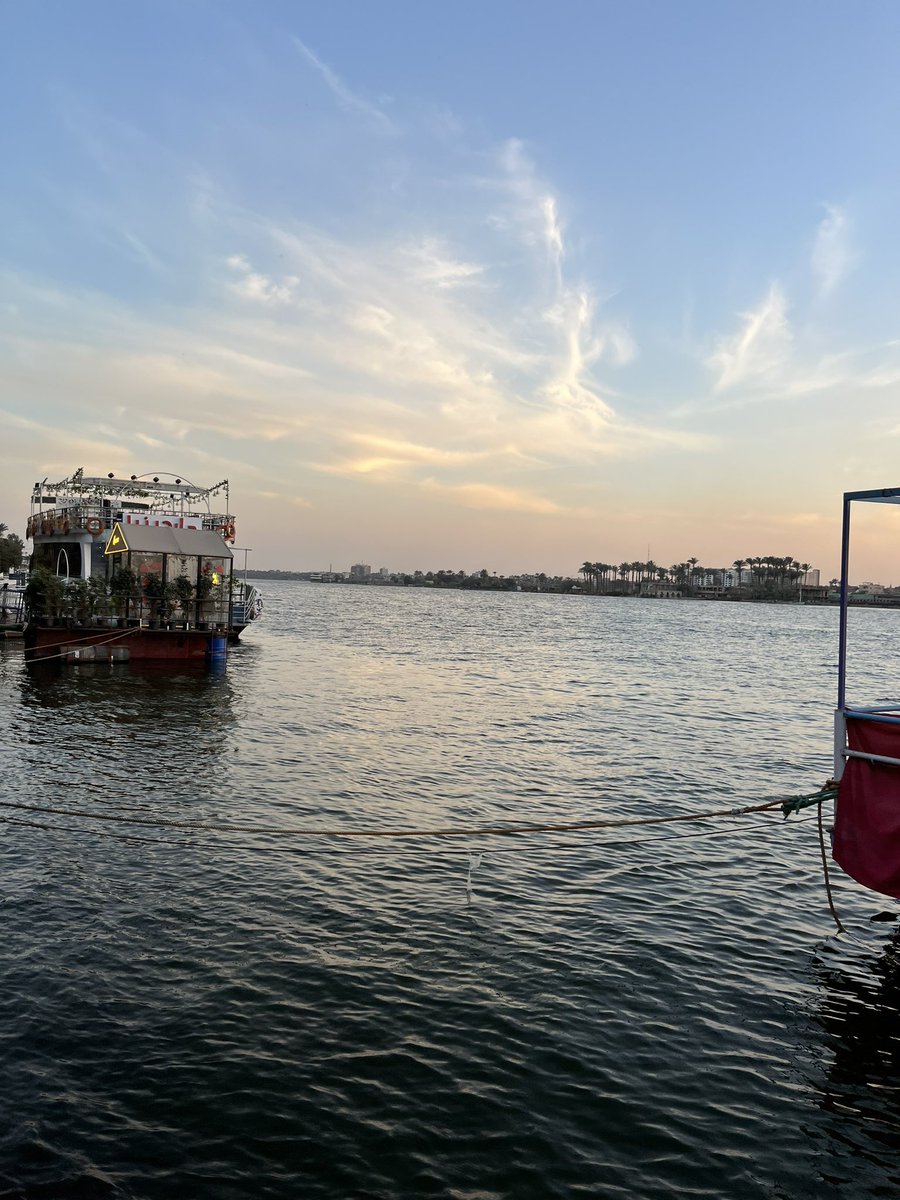 trails179's tweet photo. Taking a boat ride in the Nile and watching the sunset with the loml <3 https://t.co/S47u0cnbs9