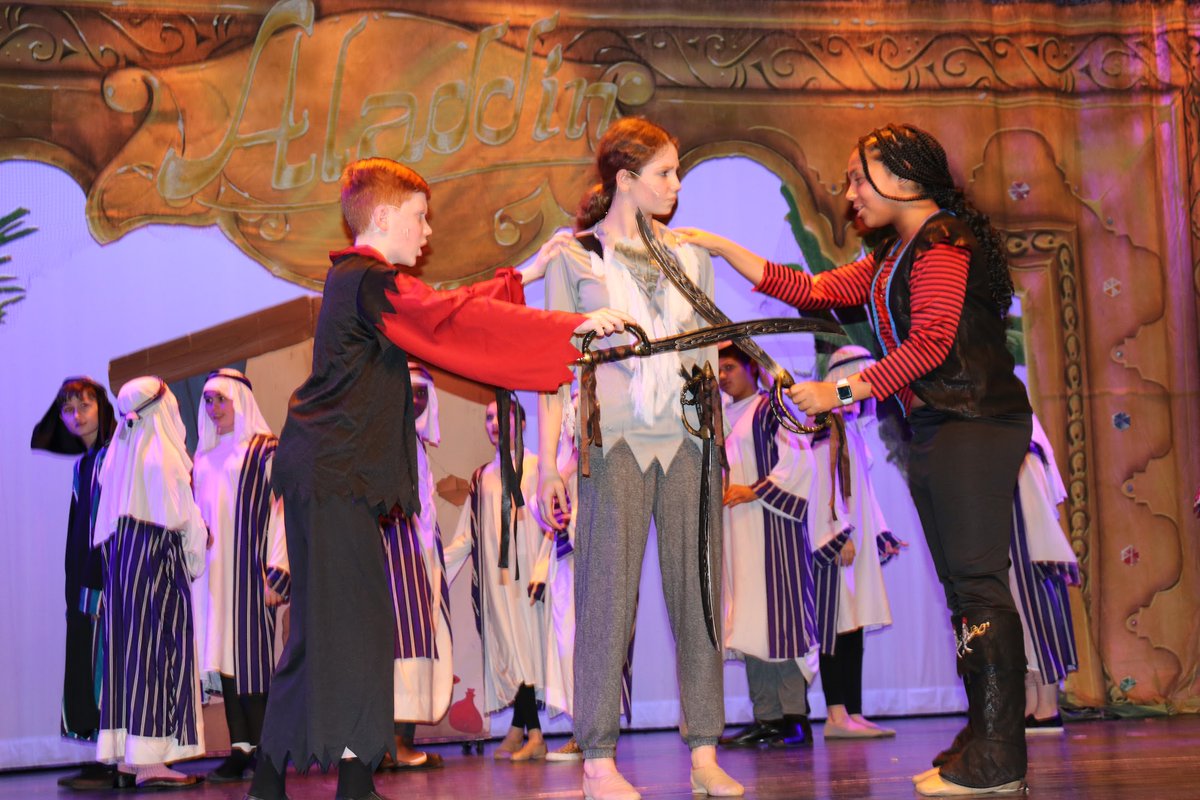 LibraryMESMS's tweet image. Our cast and crew of Aladdin Jr are so excited to perform this Friday &amp;amp; Saturday night! Tickets are selling quickly, so don&apos;t miss out! Tickets available on the MESMS website.