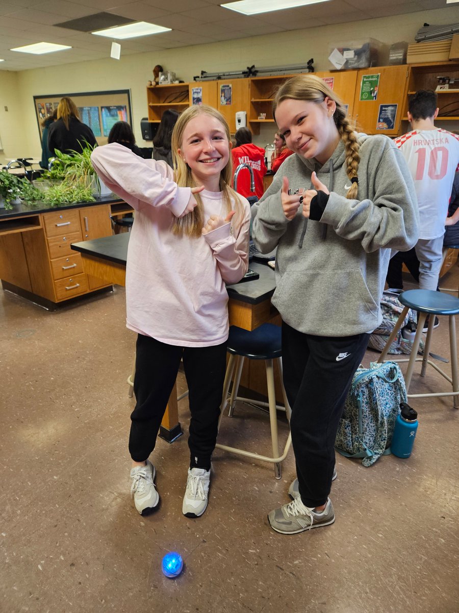 I caught these two rising soccer stars getting after it in integrated science today.  I love to see students enjoying learning!