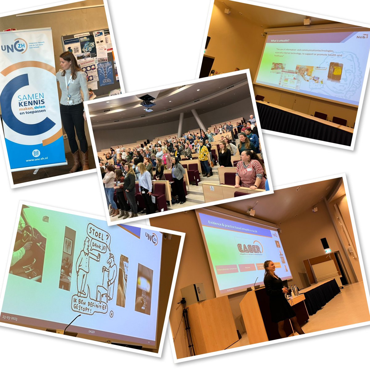 <a href="/UNCZH/">UNC-ZH</a> jaarlijks symposium weer een mooi succes: veel samen geleerd en gedeeld over technologie in de zorg! <a href="/LUMC_Leiden/">LUMC Leiden</a>