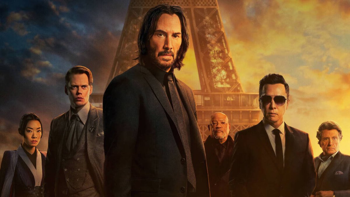 CowboyCine's tweet photo. O filme “John Wick 4 - Baba Yaga” se torna o filme mais aclamado da franquia, conquistando 94% de aprovação no Rotten Tomatoes, para os críticos John Wick 4 é o verdadeiro triunfo do gênero de ação. https://t.co/Jcb7qQdrcV