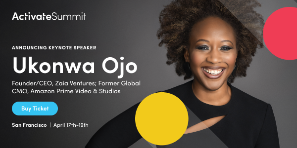 Iterable (@iterable) on Twitter photo Get ready for some serious inspiration…<a href="/UkonwaOjo/">Ukonwa Kuzi-Orizu Ojo</a> is our 2023 Keynote Speaker, and she’ll be sharing all she knows about creativity and innovation with us at Activate Summit. Join her on April 19th in San Francisco! bit.ly/3TEdkL6 #Activate23 Get ready for some serious inspiration…<a href="/UkonwaOjo/">Ukonwa Kuzi-Orizu Ojo</a> is our 2023 Keynote Speaker, and she’ll be sharing all she knows about creativity and innovation with us at Activate Summit. Join her on April 19th in San Francisco! bit.ly/3TEdkL6 #Activate23