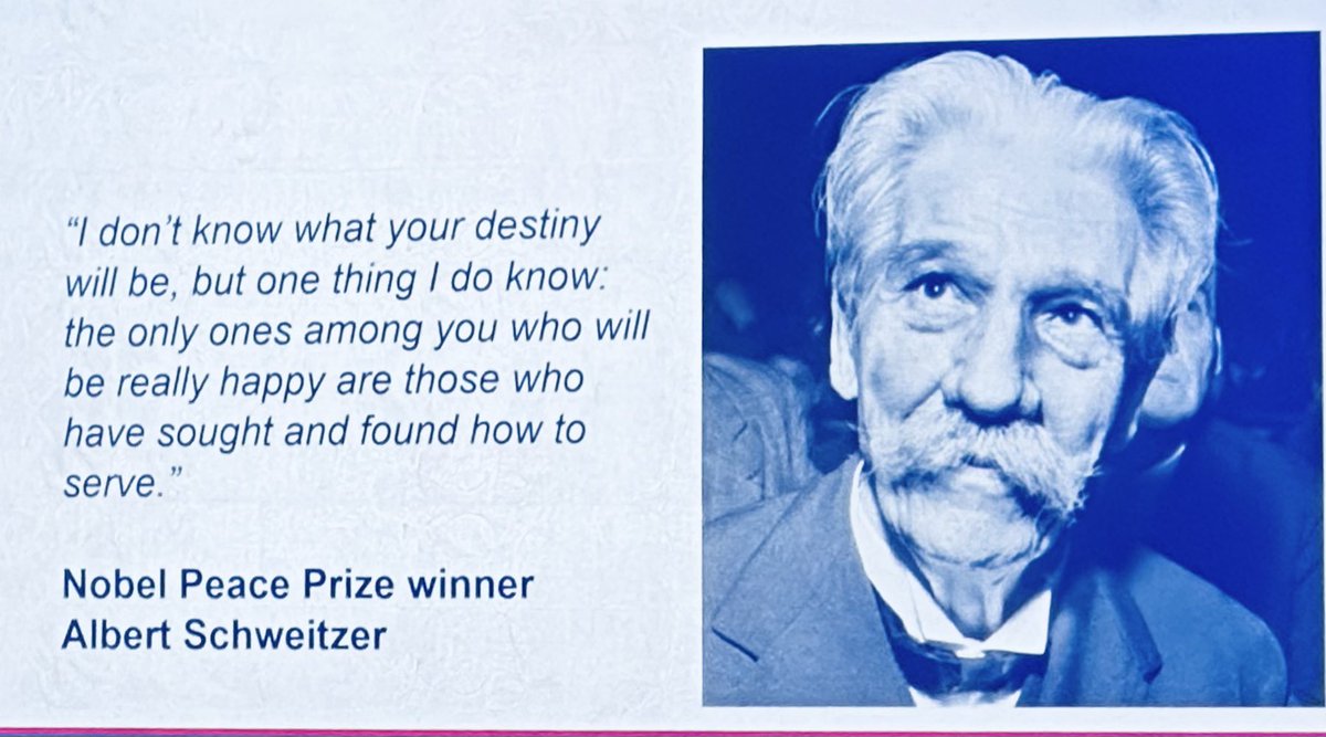 Inspiring talk about innovation &amp; democratization of info by Dr. Sanjeev Arora yesterday. “I don’t know what your destiny will be, but one thing I do know: the only ones among you who will be really happy are those who have sought and have found how to serve.”  #upcea2023