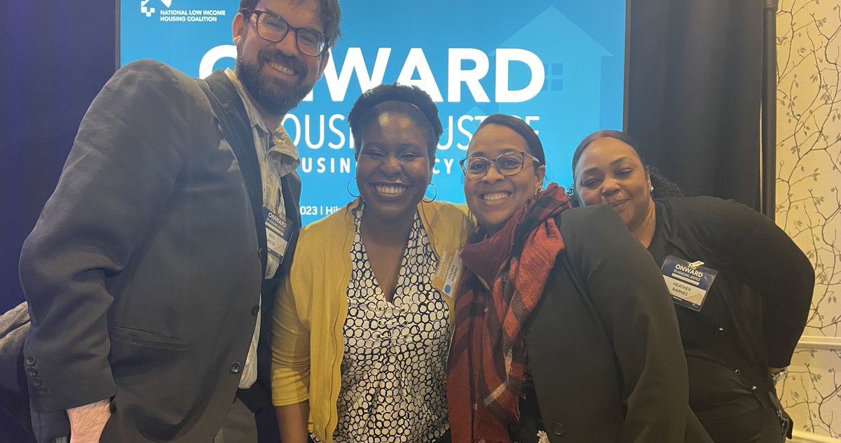 Dunni Cosey Gay is in DC today for <a href="/NLIHC/">National Low Income Housing Coalition</a> Housing Policy Forum. This a great opportunity to highlight the importance of NOAH to legislators &amp; celebrate the IL Coalition for Fair Housing for being awarded 2023 Statewide Organizing Award for work to pass #SourceofIncomeProtections