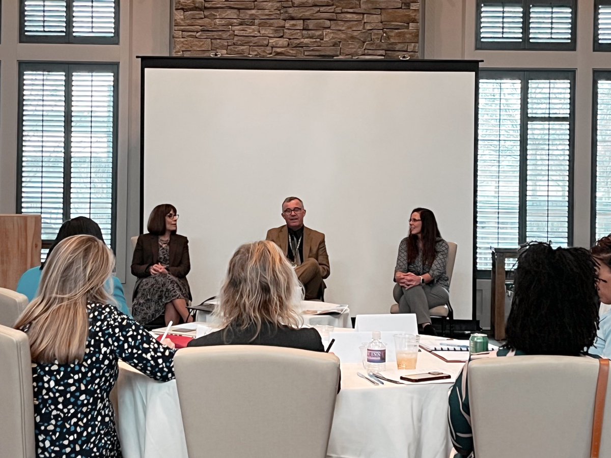 We are thrilled to have a panel superintendents (<a href="/Kcpssupt/">Dr. Karen Couch</a>, Mr. W. David Bromwell, and <a href="/SaelensPatricia/">Patricia Saelens</a>) to discuss strategies for collaborating with school boards and setting norms!