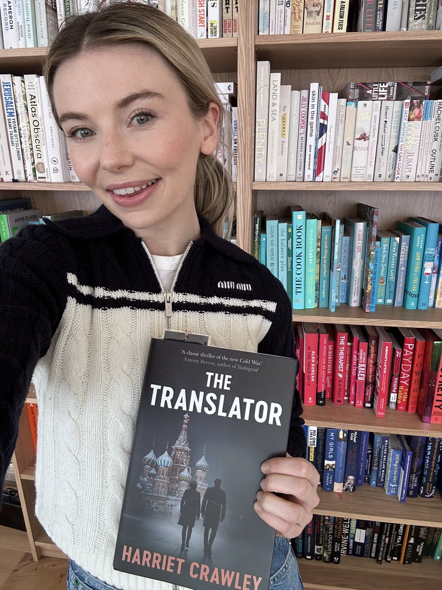 This is the BEST book I've read for as long as I can remember! If you're looking for a gripping thriller this is for you, I'm nearly done and I'm upset!! 🥹

The Translator by the amazing: <a href="/harrietcrawley1/">Harriet Crawley 🖊📖 The Translator</a> 

Grab it here: bit.ly/3yZO7B5
