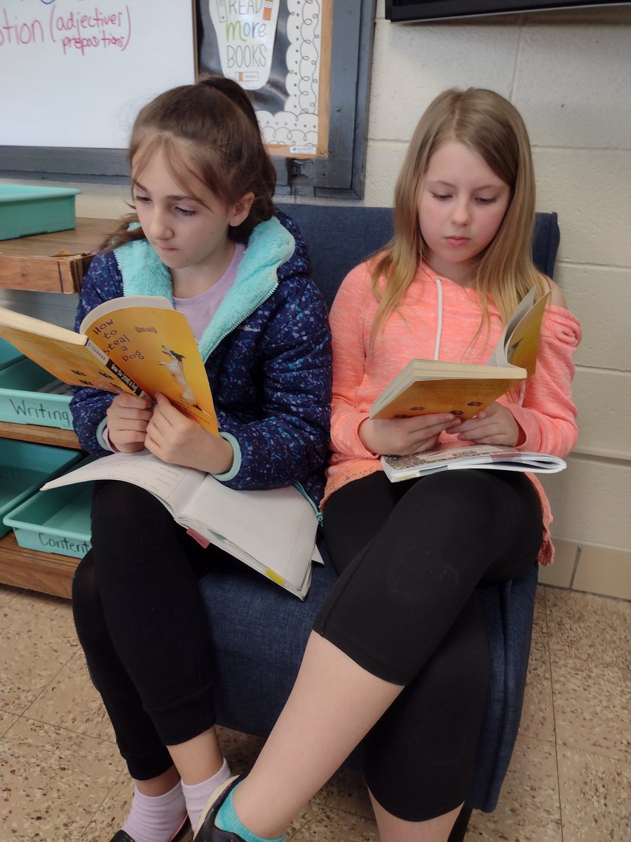 Reading is always more fun with friends @LRUEWildcats