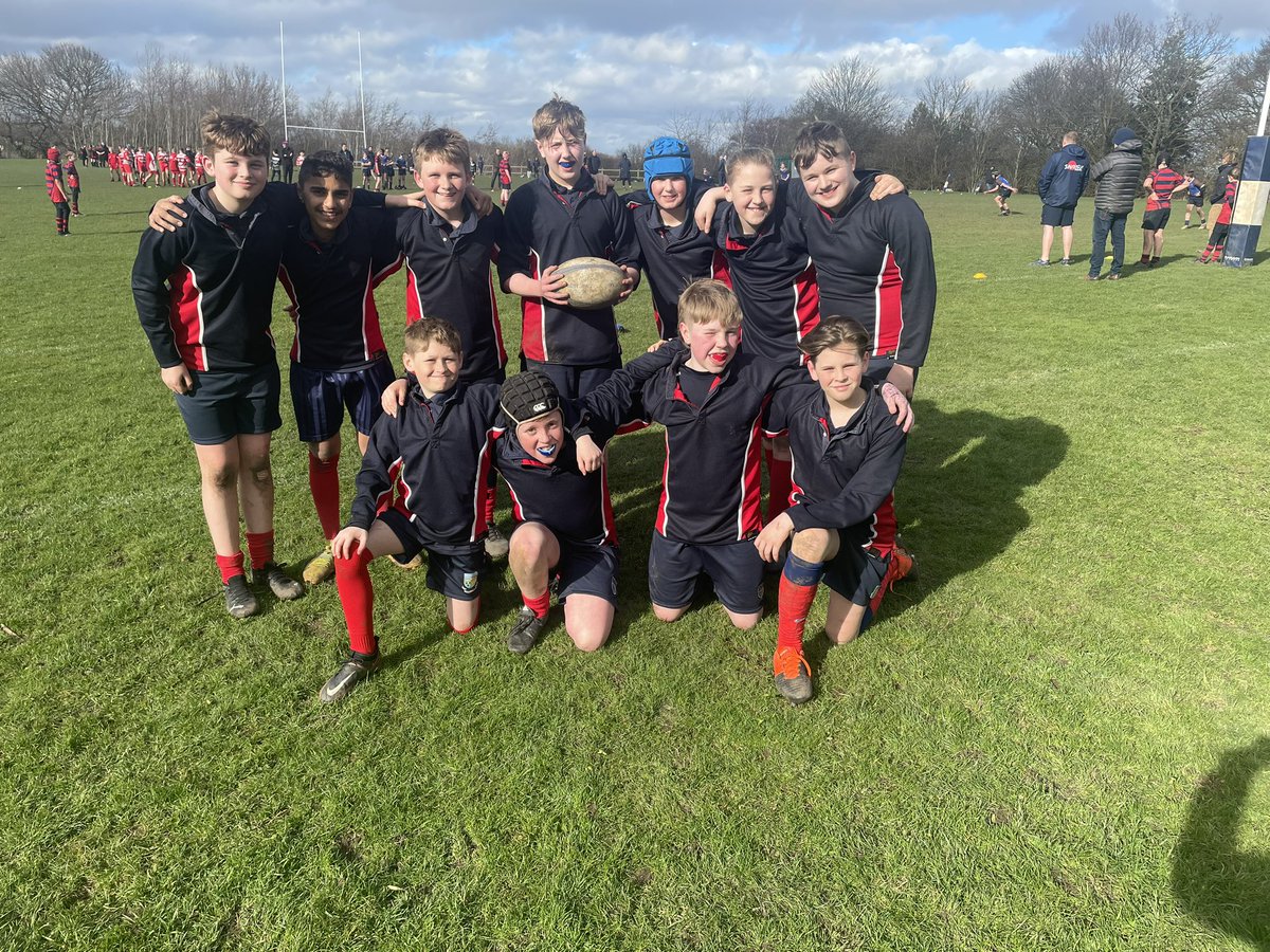 ConyersPE's tweet photo. Superb effort by Year 7 rugby beating Yarm School in the County Durham Sevens Tournament before being defeated by an outstanding Barnard Castle School. #teampe https://t.co/g56cbDP4A8