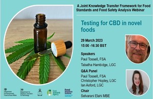 Food Authenticity (@fauthenticity) on Twitter photo Webinar: Testing for CBD in novel foods, 29 March 2023, 15:00 BST
Paul Tossell, Head of Novel foods at the <a href="/foodgov/">Food Standards Agency</a> and @Tabatha Hambidge, Researcher <a href="/NML_ChemBioGC/">UK NML ChemBio&GC</a> <a href="/LGCGroup/">LGC</a> will be speaking. Followed by a Q&A session. Register tinyurl.com/3xwxupw3 Webinar: Testing for CBD in novel foods, 29 March 2023, 15:00 BST
Paul Tossell, Head of Novel foods at the <a href="/foodgov/">Food Standards Agency</a> and @Tabatha Hambidge, Researcher <a href="/NML_ChemBioGC/">UK NML ChemBio&GC</a> <a href="/LGCGroup/">LGC</a> will be speaking. Followed by a Q&A session. Register tinyurl.com/3xwxupw3