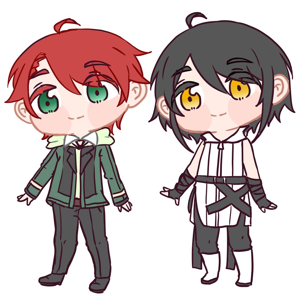 cheza_ric's tweet photo. Uhh WEP protag sons chibis
#ChezOCs https://t.co/KYLgQIMaN1