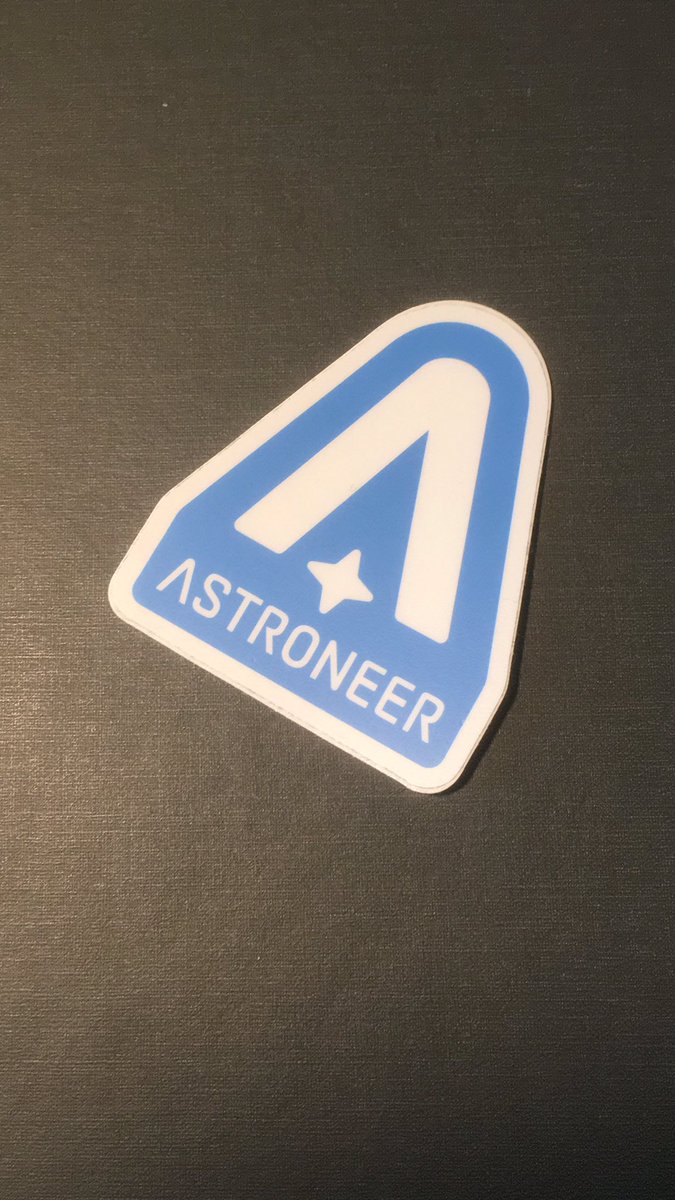 Breaking Twitter silence to say I’m at GDC! If you see me say hey and I’ll give you an Astroneer sticker!
