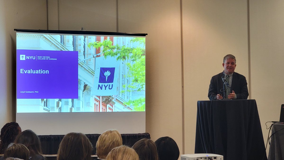 AMDNavarra's tweet photo. @ENRS_Science with Dr. Lloyd Goldsamt, Senior Research Scientist @NYUNursing  @CDUHR_NYC. Providing invaluable insight on evaluation of RECV R25 program. https://t.co/Ohv0Db8z28