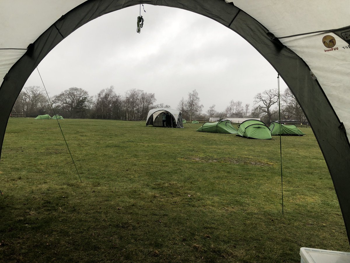 We have arrived safely and set up camp, managed to have everything in tents just before the rain started too. Let’s hope it dries a little before we start silver DofE tomorrow!