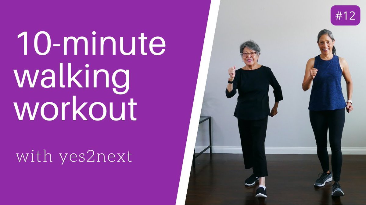 Are you looking for easy exercises for your senior loved one? Here is a quick 10-min beginner workout video.
bit.ly/3xnR8If 
#Aging #SeniorExercise