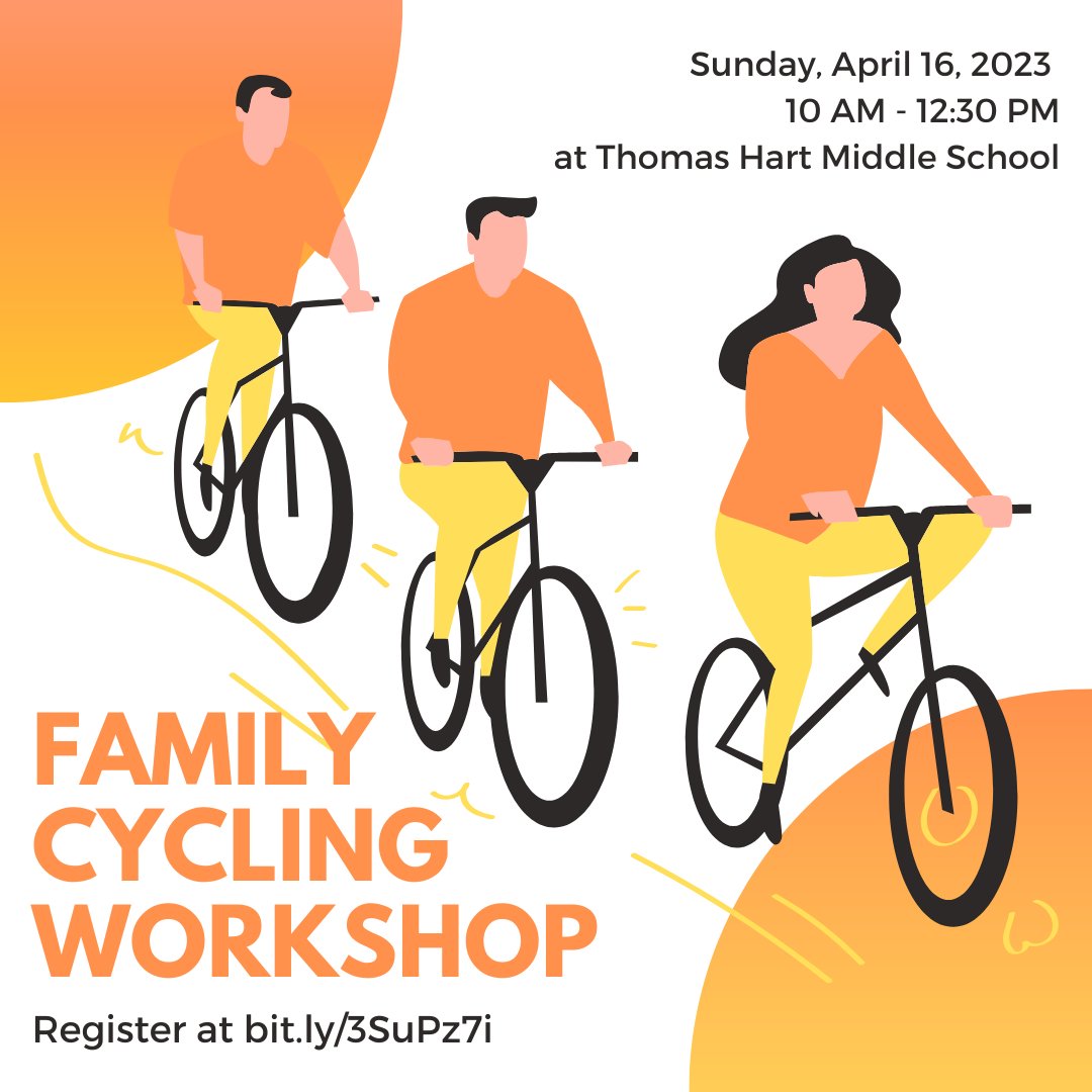 Join Bike East Bay's certified instructors for a day of fun games, safety drills, skills building, &amp; a ride on Sun., April 16 at 10 am! 🚲 This workshop is for kids who are able to ride a bike and ready to take to the paths with their parents. Register at bit.ly/3SuPz7i