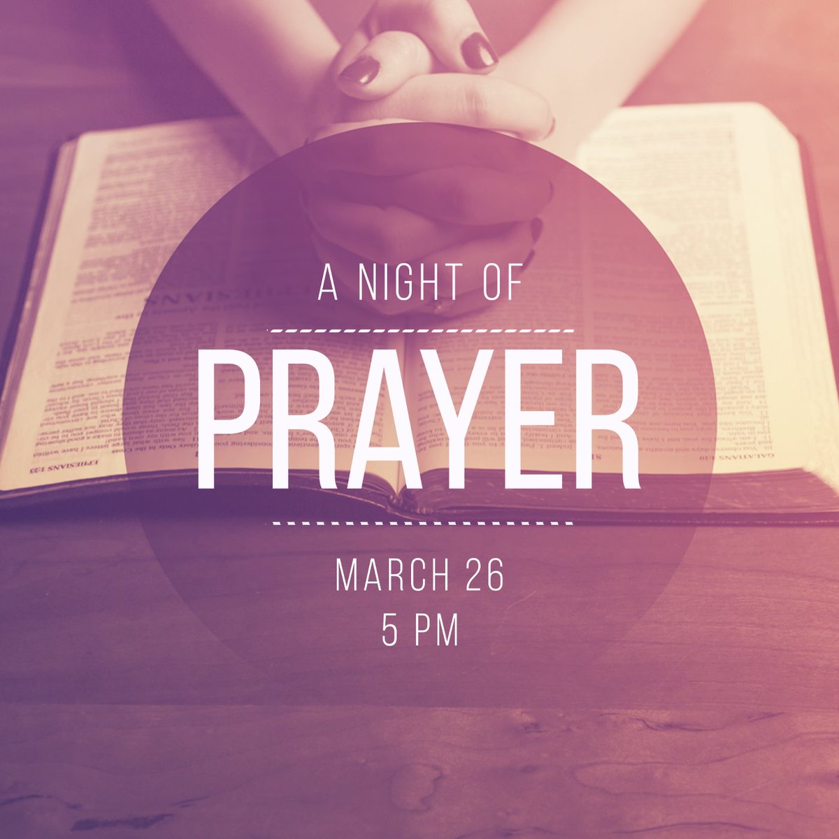 FBCBOERNE's tweet photo. Are you ready to make a difference in our world? Join us for a Night of Prayer on March 26 at 5 PM in the Worship Center. Pastor Jason is calling the church family to unite in prayer for Easter. Don't miss this opportunity to connect with God and impact our world. See you there! https://t.co/2BnlegF4BY