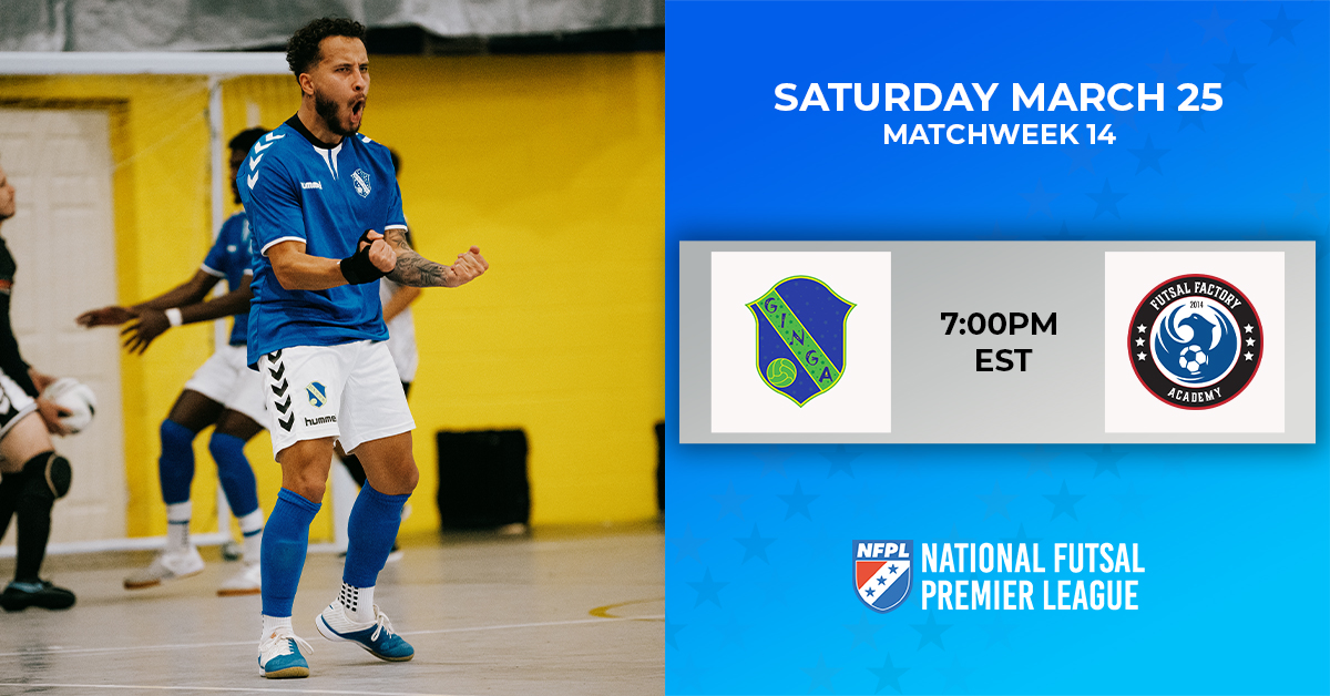 NFPLFutsal's tweet image. Revenge or repeat?

@GingaFS host @MIFutsalFactory in Matchweek 14, their 2nd meeting in 7 days.

✅ Subscribe to the NFPL Youtube Channel to stream every game: youtube.com/@NFPLfutsal