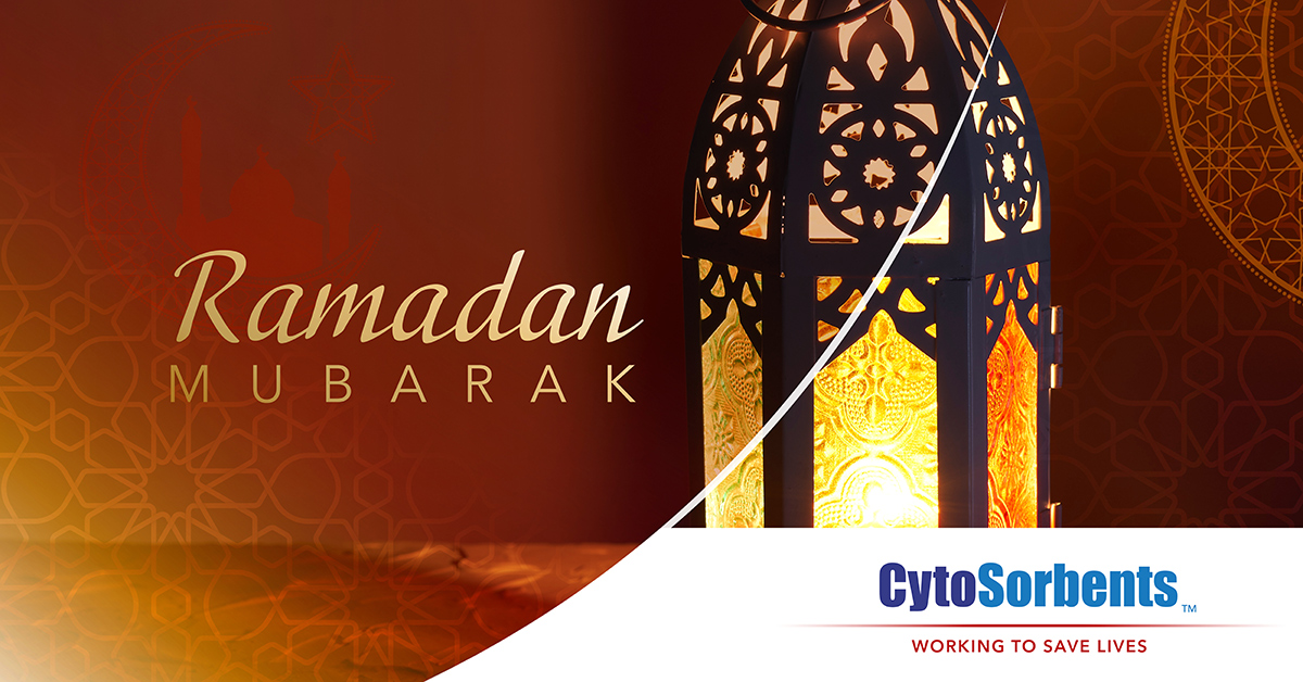 CytoSorbents's tweet photo. As the holy month of Ramadan approaches, we would like to extend our warmest wishes to all those observing this sacred time.
Ramadan Mubarak!
#ramadan #CytoSorbents #MedTech #WorkingToSaveLives https://t.co/i1zNI2oz5M