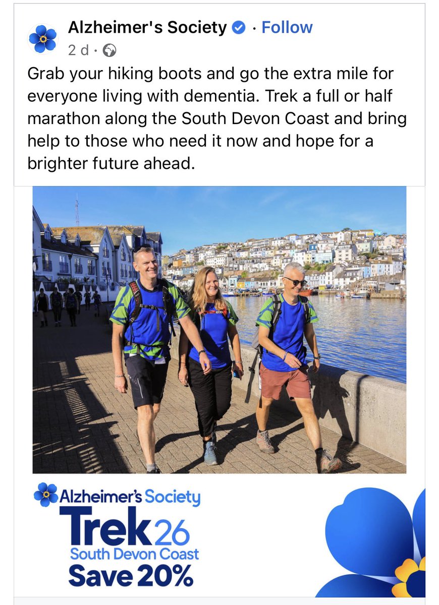 JessSpettigue's tweet photo. This September I’m walking 26 miles to raise money for Alzheimer’s society with some of my Stratton hospital colleagues! Better start doing some training!
I’ll be grateful for any donation. @StrattonCommun1 @jacmarsh0705 

https://t.co/OD3gihPql3 https://t.co/7Z0ZYlzLQy