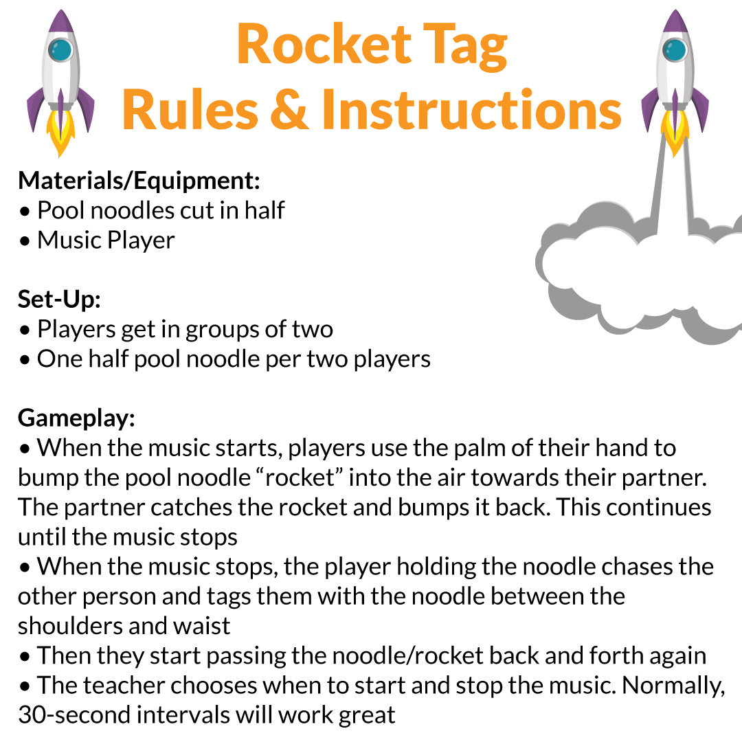SHPhysEd's tweet photo. Happy #NationalNoodleMonth! In #PhysEd, foam noodles are a great way to get your students moving and having fun! Check out how "Rocket Tag" utilizes foam noodles for a unique and cost-effective activity your students will love. 🚀

#SHPhysEd Foam Noodles: https://t.co/baVkkAUMuT https://t.co/FtiBaLPymj