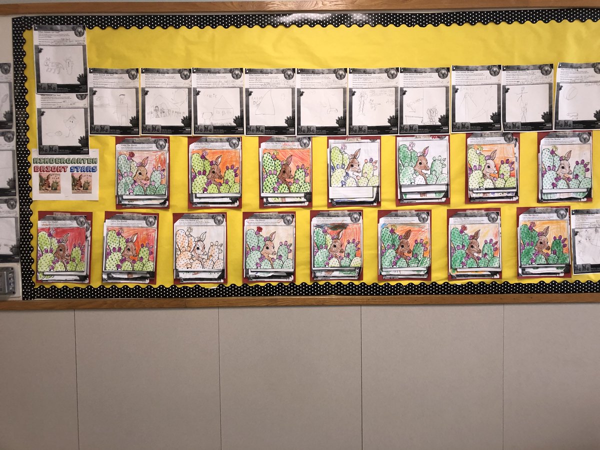 PophamLibrary's tweet photo. @DVISD_PES Pandas have been hard at work responding to our districtwide Elementary One School, One Book titled Bright Star by Yuyi Morales. 
Great work, Pandas! 
#WeArePopham
#PandasRead
#DVProud https://t.co/8aUX77D96b