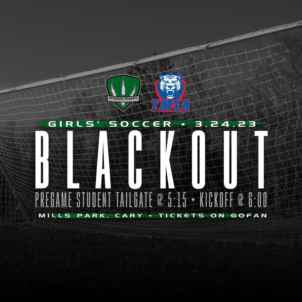 SOCCER: <a href="/RTHS_RSAC/">RTHS_RSAC</a> will host a pregame tailgate for RTHS students before tomorrow night's <a href="/RTHSSoccer/">RTHS Raptor Soccer</a> match against TMSA. WEAR BLACK!