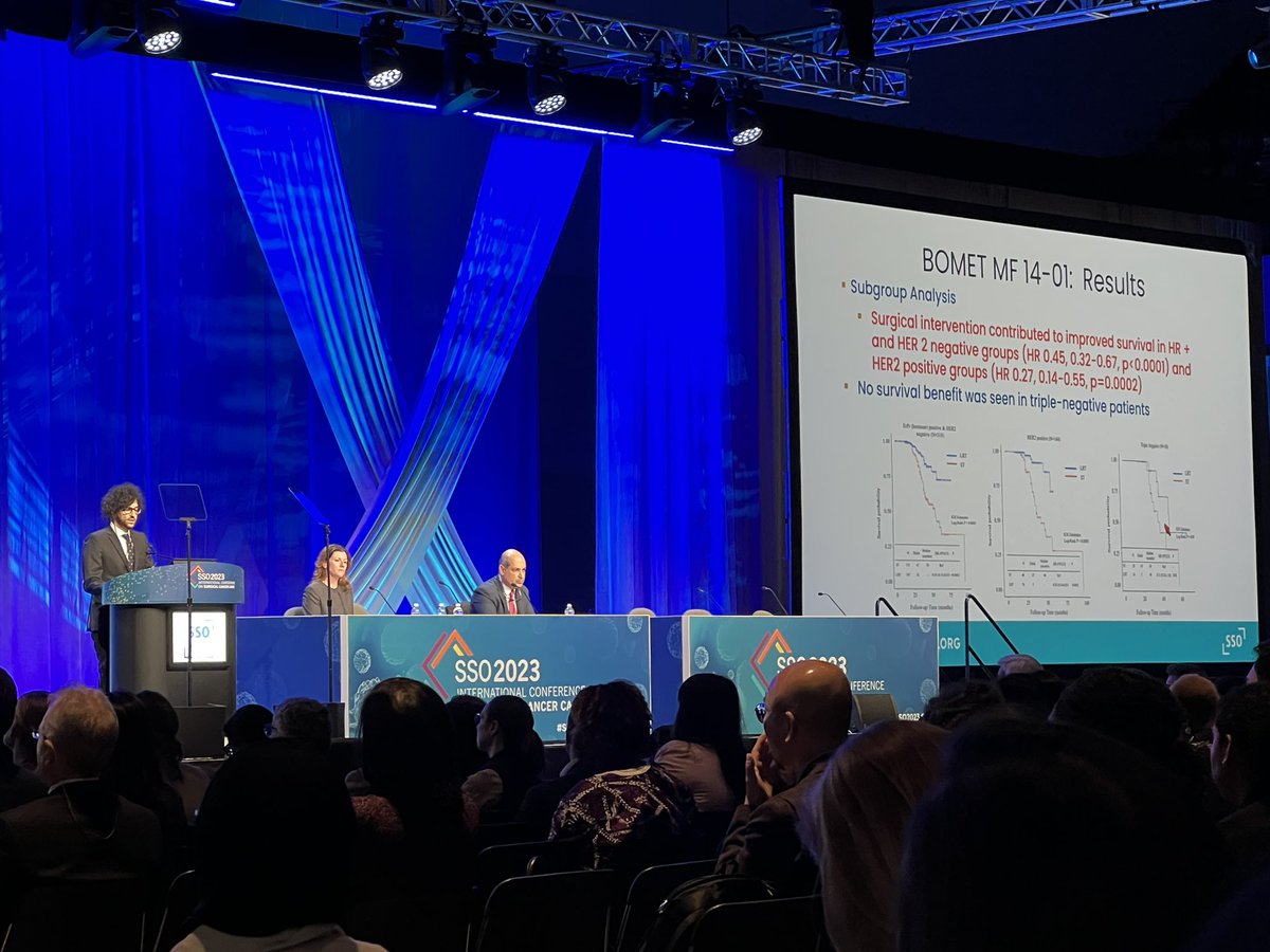 The great debate! And it is great! To operate or not on breast cancer patients w Mets? #breastcancermets #metastaticcancer #debate #stageiv #breastcancer @SocSurgOnc @TariKingMD @anthonylucci1 @MehraGolshan