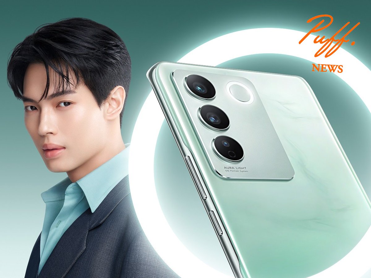 PuffxMe's tweet photo. vivo คว้า #วินเมธวิน เป็นพรีเซนเตอร์อีกครั้ง! เตรียมเปิดตัว #vivo V27 5G สมาร์ทโฟนออร่าพอร์ตเทรต... เผยทุกเฉดที่เป็นคุณ https://t.co/akZRAXI7Xr