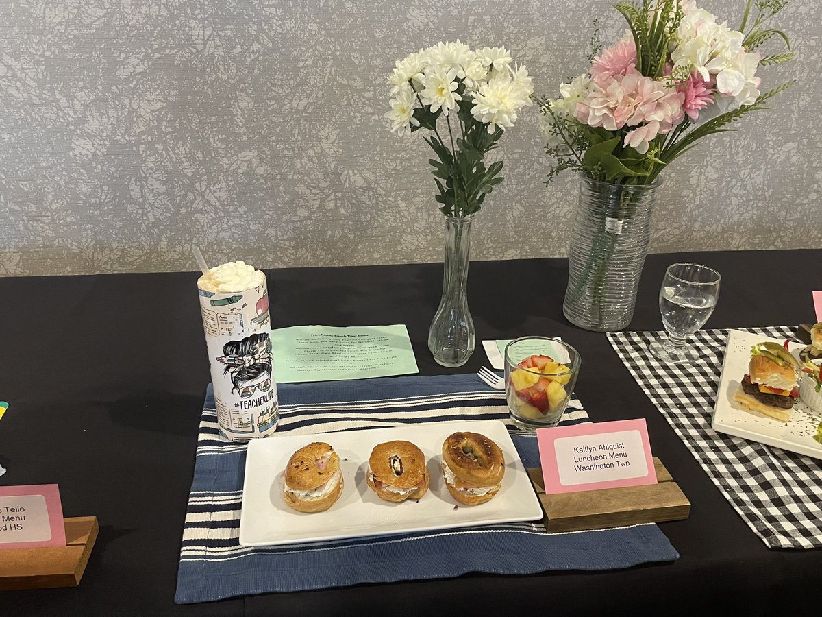 OVMSPrincipal's tweet photo. Fantastic work done for presentational competitions! #FCCLA #culinaryarts @HerrAndersonWT @WTDirectorSecEd https://t.co/6afxJy5jEI
