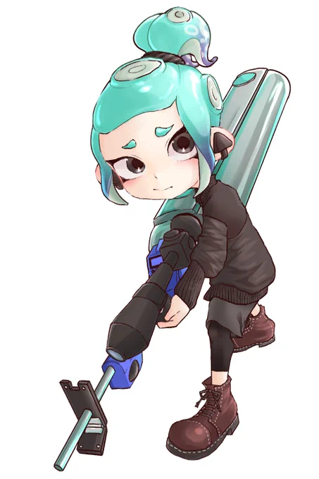 3から始めた新参者ですがめちゃたのしい!!
うちのタコちゃんこと「なつめ」です☺️☺️💕
#スプラトゥーン3 