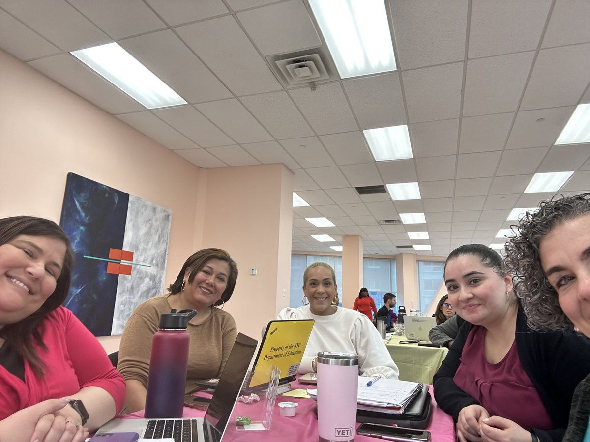 teresa_teaches's tweet photo. Representing Family School @BronxSchool at @CSD9Bronx ELA Liaison Meeting. We have data, science, research based practices, &amp; valuable relationships. https://t.co/zKZJi45mLm