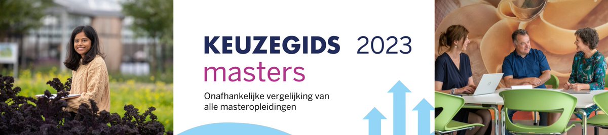 Gefeliciteerd collega’s! 🎉 We zijn super trots op de uitstekende masterbeoordeling van #AeresHogeschoolWageningen en #AeresHogeschoolAlmere in de #Keuzegids #master 2023. De master Leren en Innoveren én de Engelstalige nieuwkomer Food Systems Innovation gooien hierin hoge ogen.