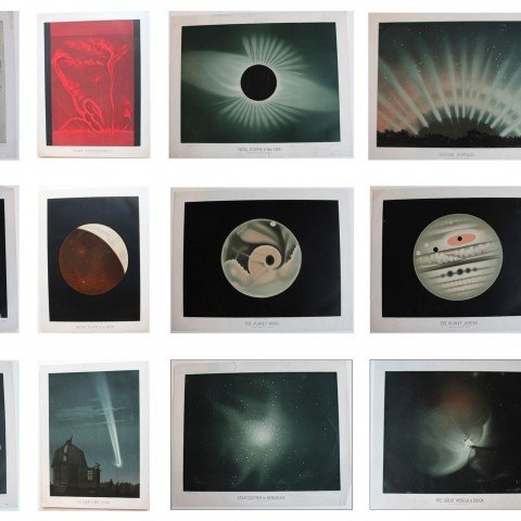 UntPhysics's tweet photo. This week in physics history, we're looking at Étienne Léopold Trouvelot, who was responsible for 7000 astronomical drawings. His best works were exhibited at the very first World's Fair.
Photo Description: Nine astronomical drawings done by Trouvelot.
#UNT #UNTPhysics https://t.co/R8AQaj8zk0