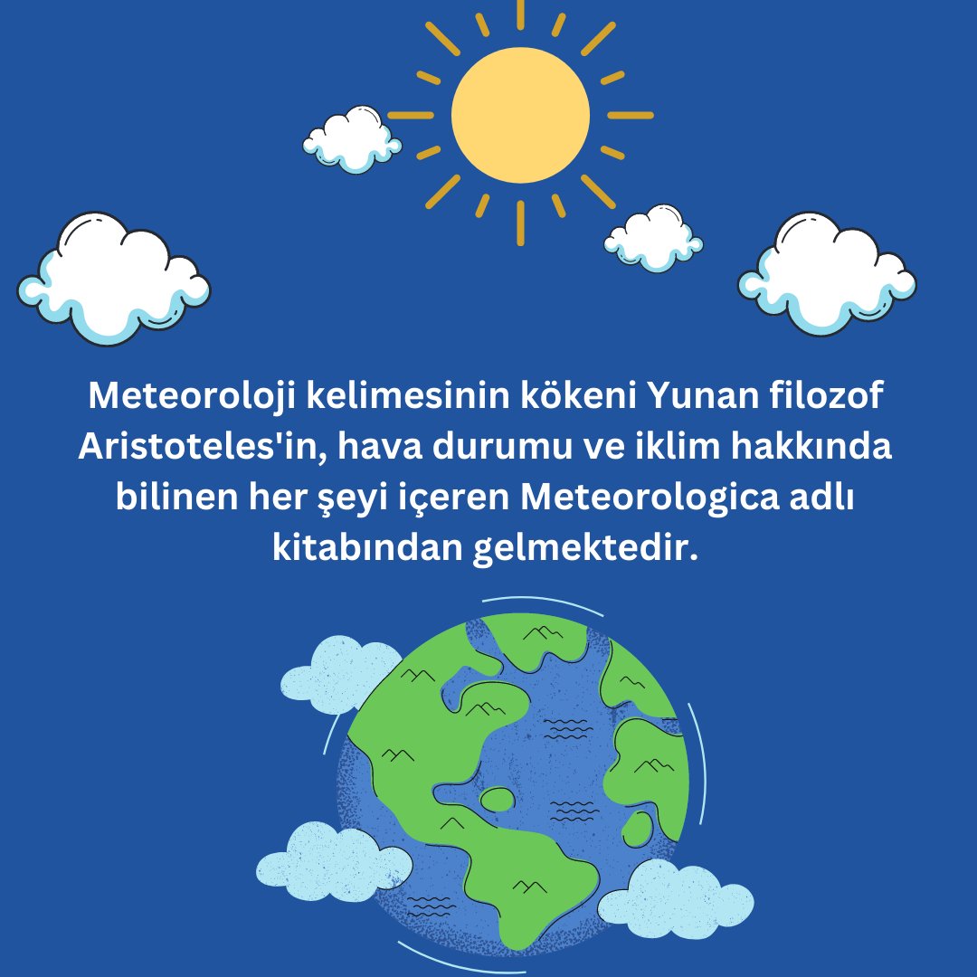 23 Mart Dünya Meteoroloji Günü ⛅

#meteoroloji #23mart #bilimiletişimi #bilimeiletişim #fen #worldmeteorologicalday #sciencecommunication #scienceeducation