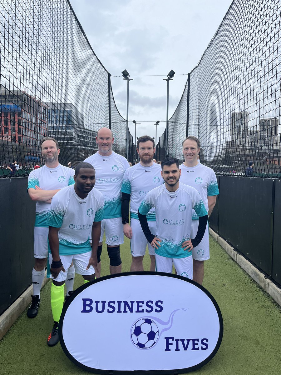 BusinessFives's tweet image. Welcome @TheClearGroup to our #biz5s #London event! 

Good luck to the team playing in support of @UKYouth ⚽️ 

#footballforgood #charity #networking