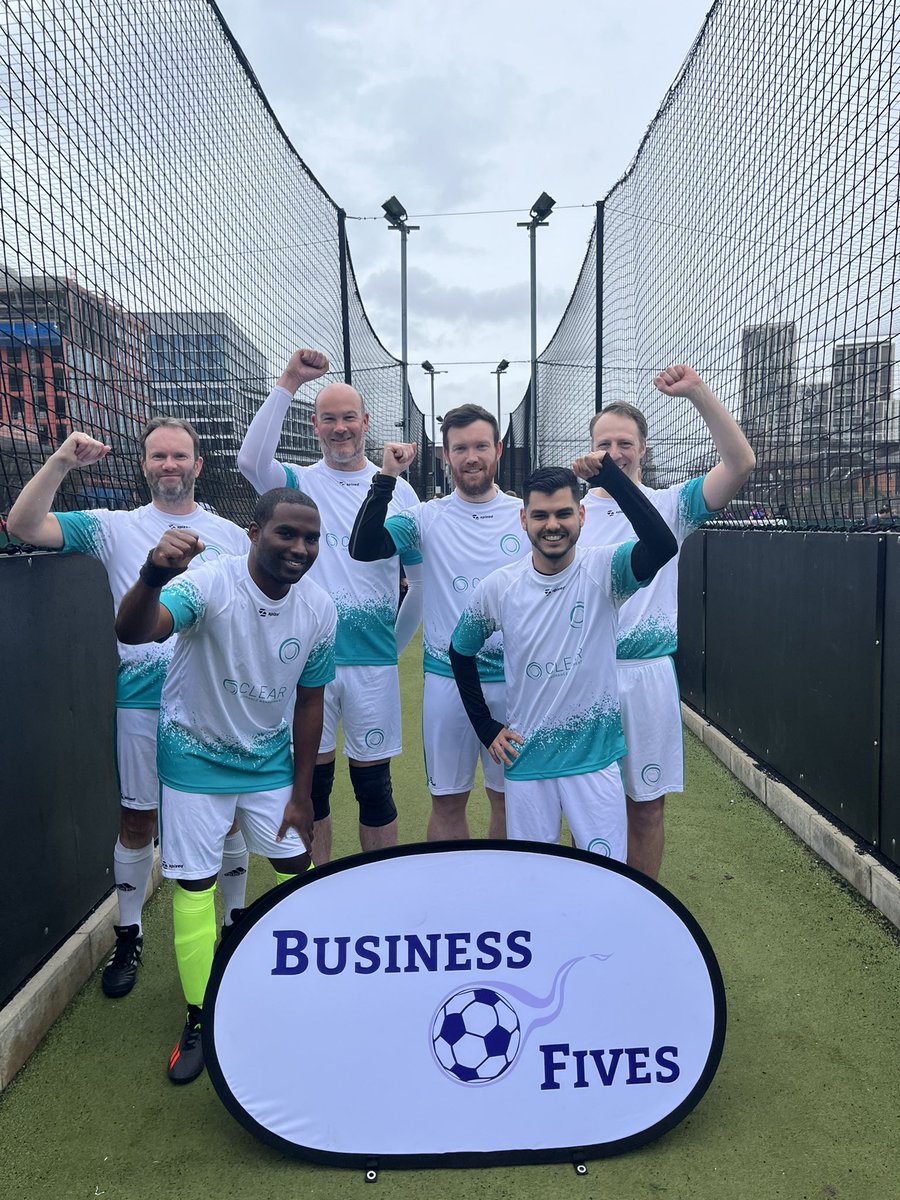 BusinessFives's tweet image. Welcome @TheClearGroup to our #biz5s #London event! 

Good luck to the team playing in support of @UKYouth ⚽️ 

#footballforgood #charity #networking