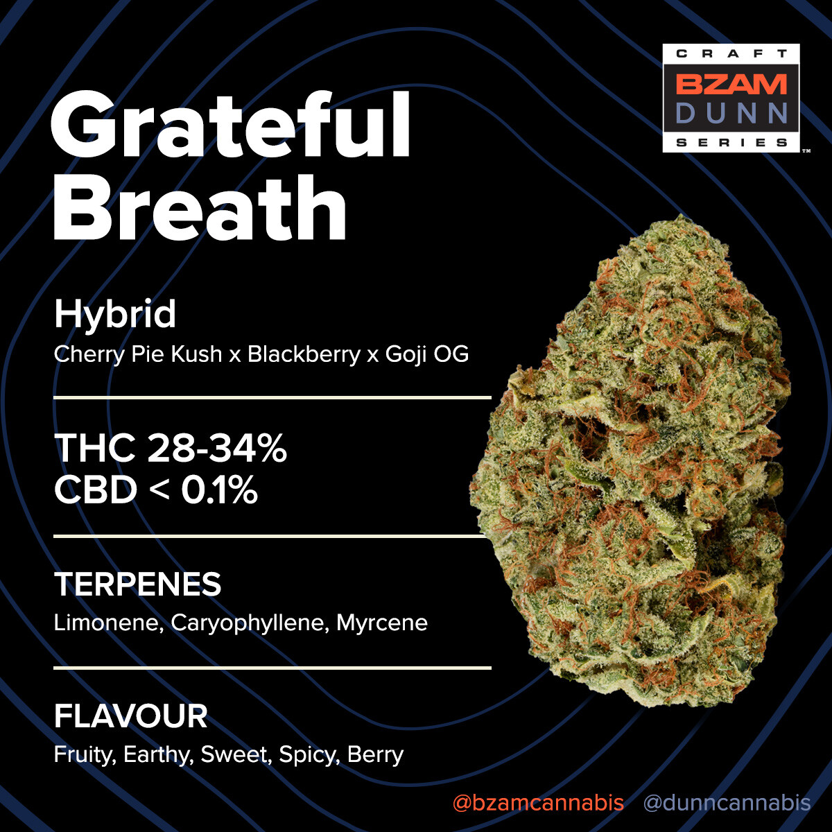 Breath heads! Have you tracked down Grateful Breath yet? LOT 22354A100141DA is a tasty one with 2.7% terps!