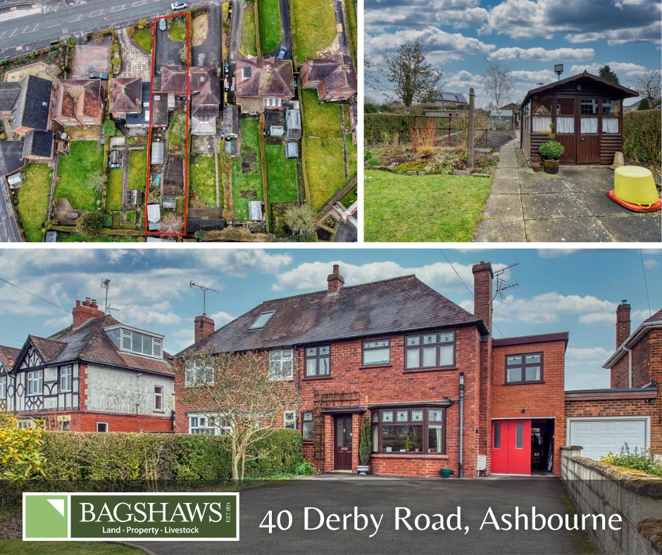🏡 Property of the Week

📍 40 Derby Road, Ashbourne

Traditional extended 3 bed 
Semi-detached 
Ample off road parking 
Large workshop/garage
Good sized garden 

For more information, follow this link! bit.ly/42yKzmU

 Ashbourne office
☎ 01335 342201