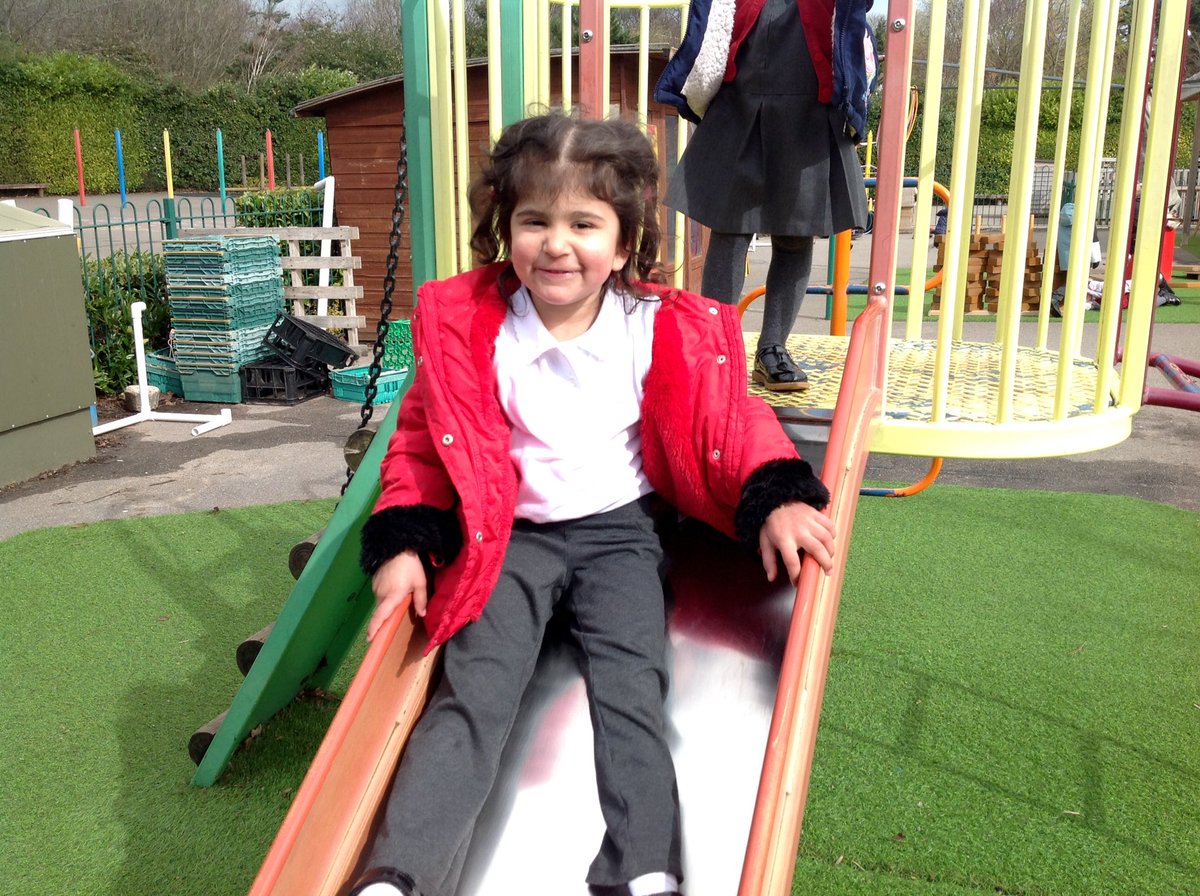 WMPrimaryF1's tweet image. Sliding is so such fun. #grossmotordevelopment