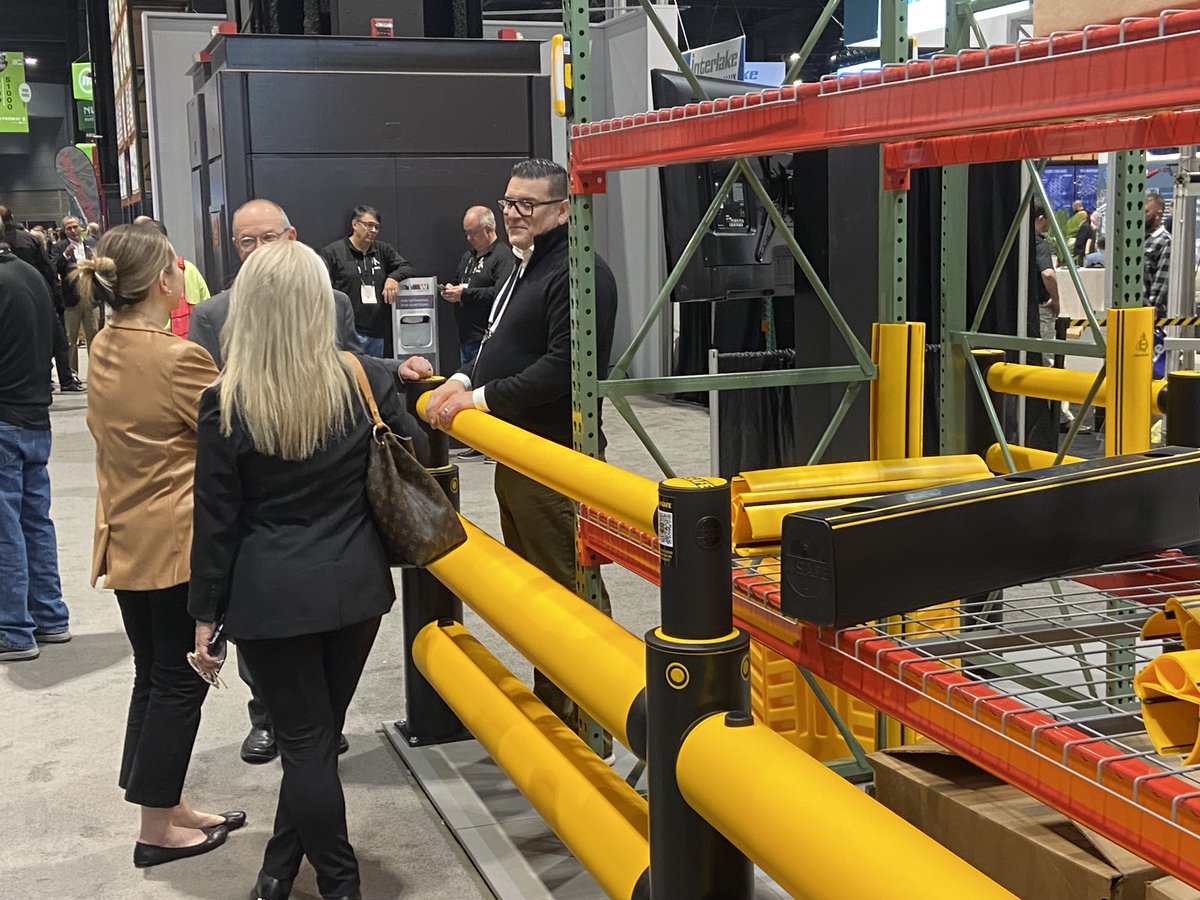 ASAFE_CANADA's tweet photo. Yesterday was another successful day at #promat as we spoke to attendees about our safety solutions.

If your company is in need of protecting your people, products or infrastructure, there is still time to stop by and talk! Join us at Booth S1041.

#promat2023 #safety https://t.co/X1IPufdGPr