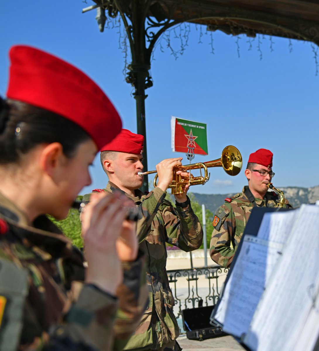 VilledeValence's tweet image. Demain dès 10h au Champ de Mars, venez assister à l&apos;aubade des #spahis à #Valence ! @1erSpahis #militaire