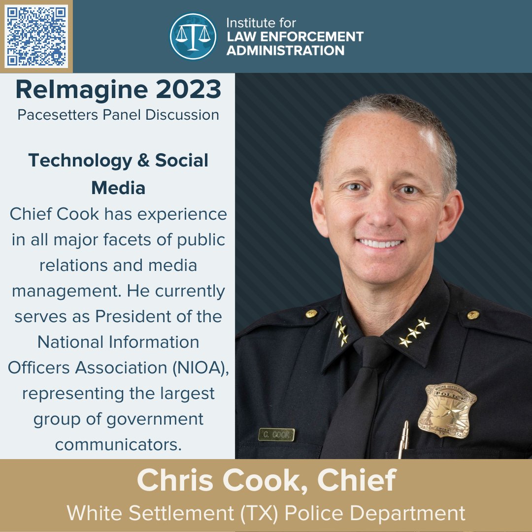 Join our panel discussion on May 05, 2023 as leading law enforcement experts discuss practical applications of the Six Pillars of 21st Century Policing.  pulse.ly/dkwflih80l