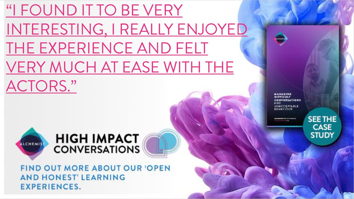 AskAnAlchemist's tweet image. A client of ours is a global organisation who assist people in a wide range of challenging situations, which is why this session was perfect for them! Would this be able to benefit you and your team too?

hubs.ly/Q01HY-ZK0 

#learningtransformed #highimpactconversations