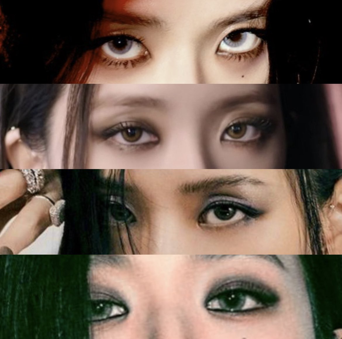 jisoophoric's tweet photo. the duality of jisoo's eyes https://t.co/hhYEofDdFs