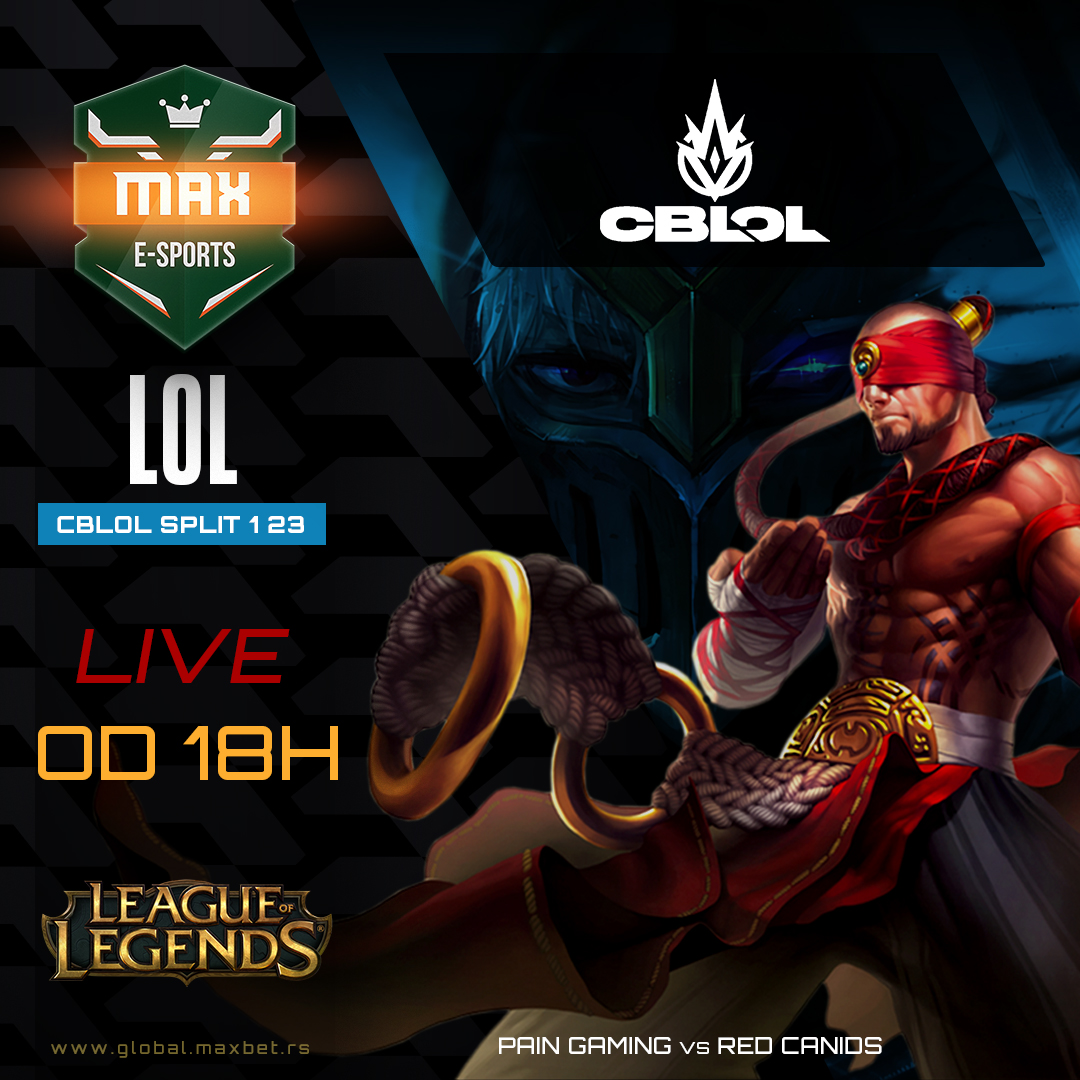 esportsmaxplus's tweet photo. eSports - The future of betting has arrived! Visit https://t.co/d2MzJ5wAuL
Betting on the best eSports teams is now available 24/7.
Today's announcement:
CBLOL Split 1 23 - Playoffs
Live from 18:00h - paiN Gaming vs RED Canids
Place your bet 👉 🔥 https://t.co/eZJI9mr92E 🔥 https://t.co/U0ZhKyIazD